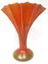 Fluted/Ruffled Steuben Glass Vase with L.C.T.