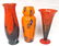 Three (3) Murano Style Art Glass Vases - 2