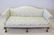 Victorian Upholstered Camel Back Couch - 2