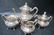 Poole Silver Plated Four (4) Piece Tea Set