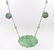 Sterling Silver Antique Carved Jade Necklace