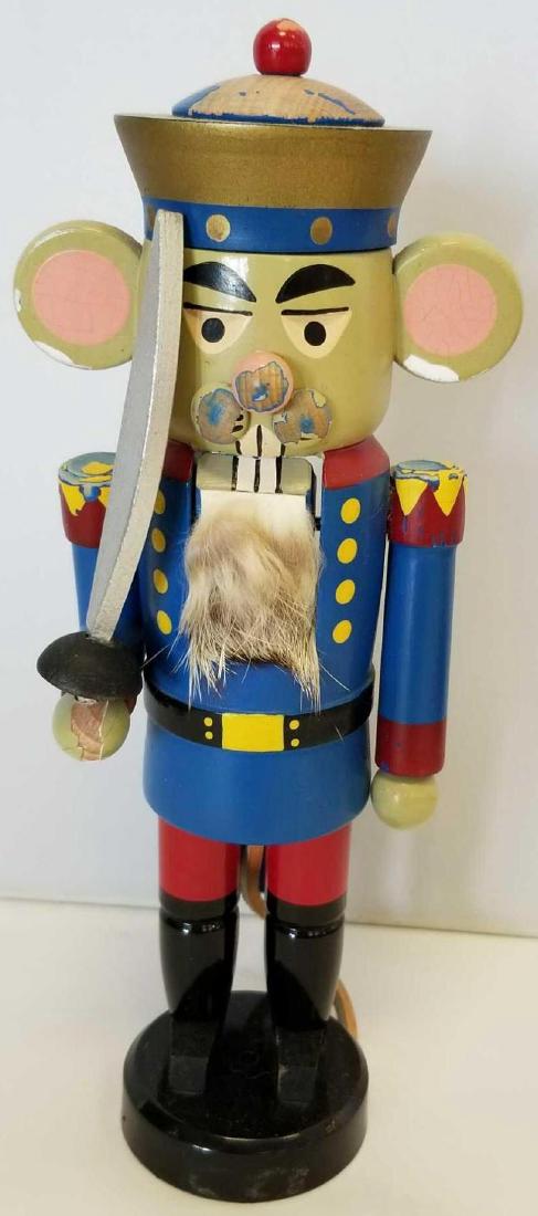 Mouse Nutcracker, No Stamp, 9" (Most Likely German) (1 of 2)