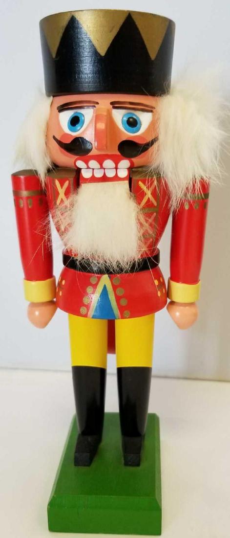 Original Erzgebirge Toy Soldier Nutcracker, 8" (1 of 3)