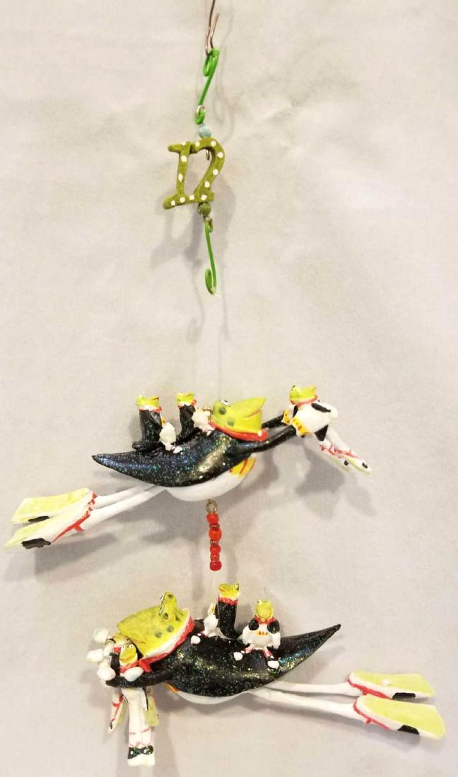 Department 56 Lords Leaping Ornament Twelve Days of: Department 56 Lords Leaping Ornament Twelve Days of Christmas Series to Include One 8" Ornament in Original Box. It is 12th in a Series of 12