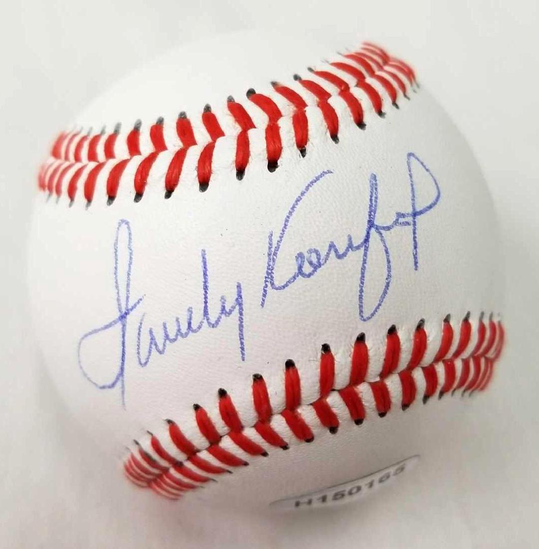Sandy Koufax Autographed Baseball with COA (1 of 2)