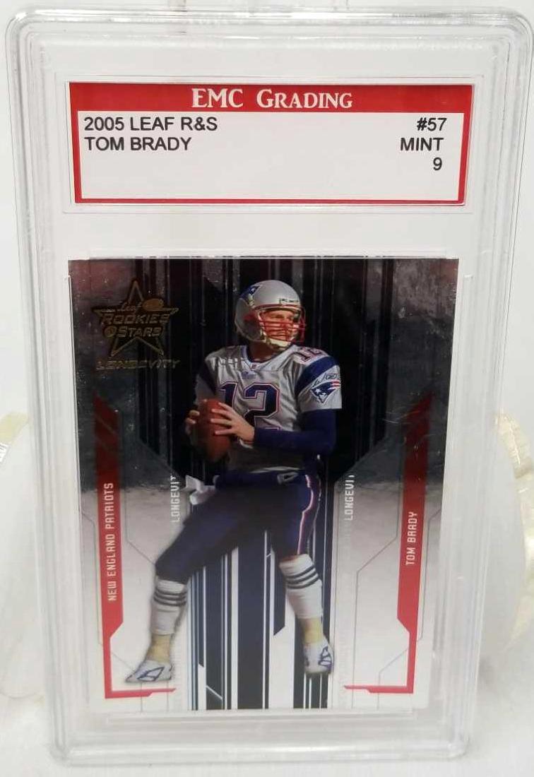2005 Rookies & Stars Tom Brady Football Card, EMC (1 of 2)