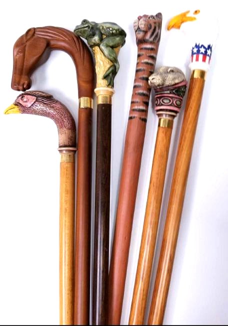 Collection of Assorted Walking Sticks (1 of 3)