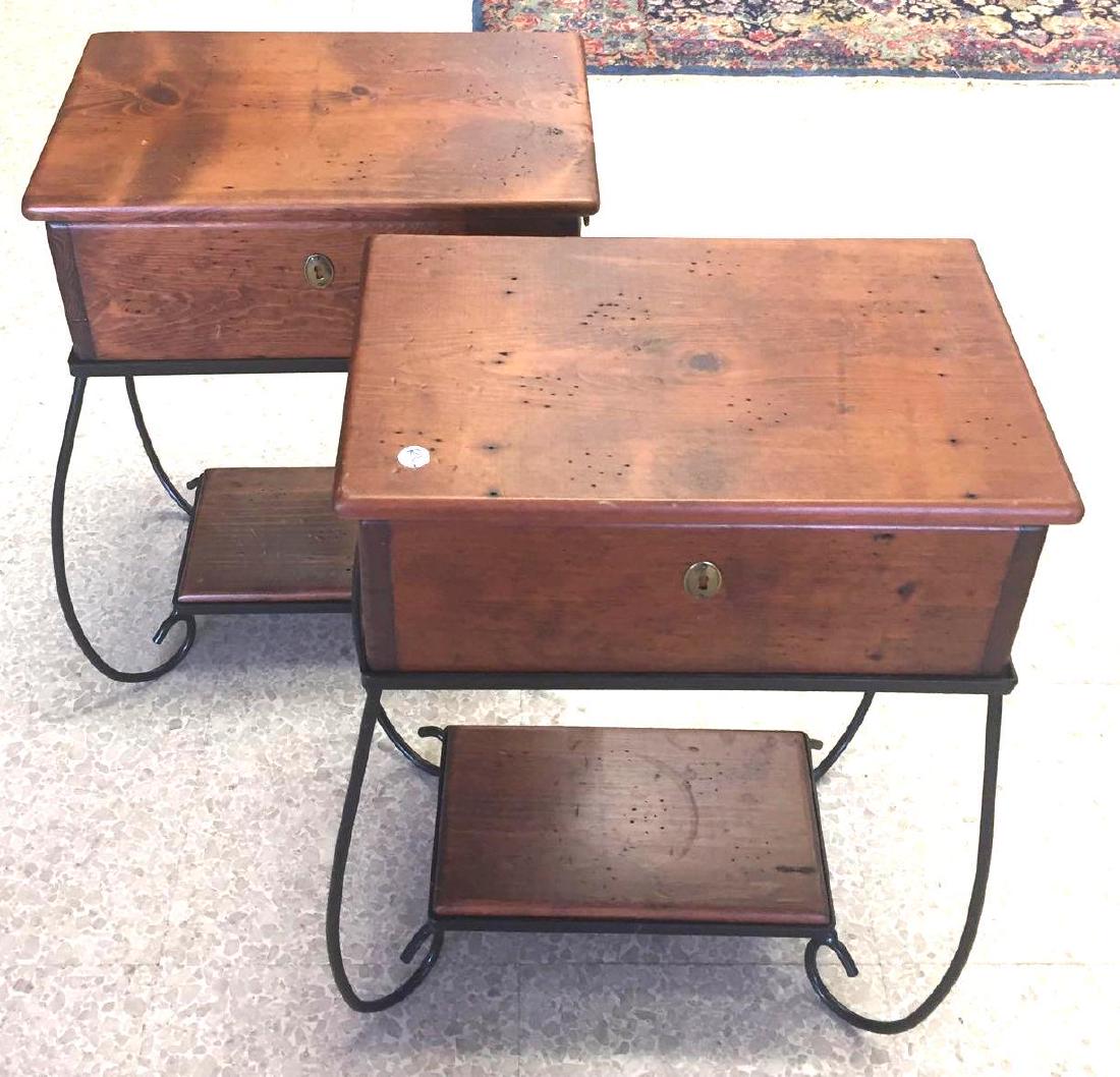 Pair Melvin McFarlin Box Side Tables (1 of 4)