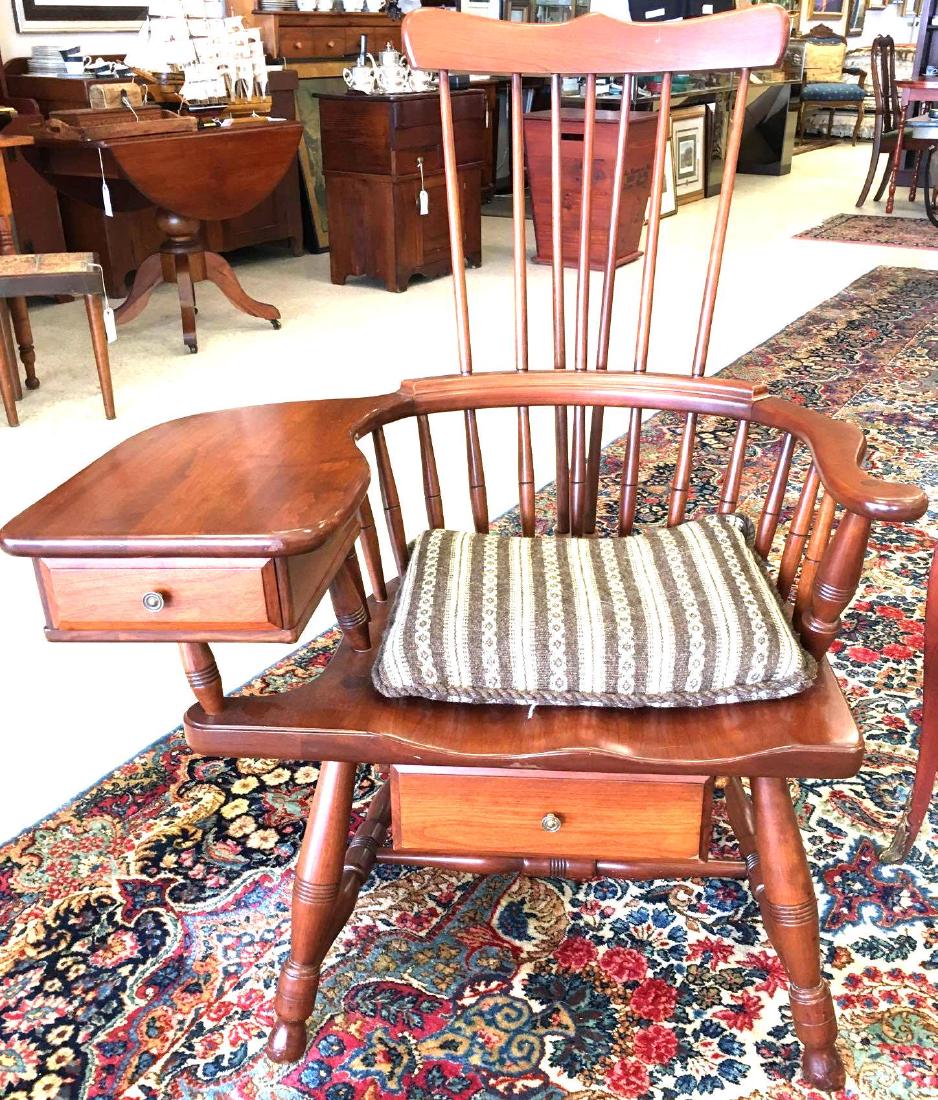Wooden Gossip Bench/Telephone Chair