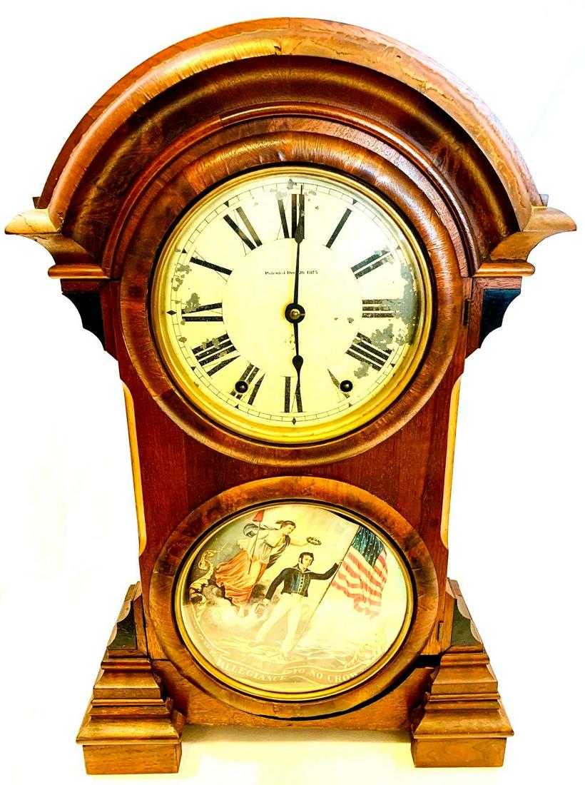Seth Thomas #2 Regulator Calendar Clock: Seth Thomas #2 Regulator Calendar Clock. Circa 1870's, Calendar Missing. Measuring 24.5" in Height. 