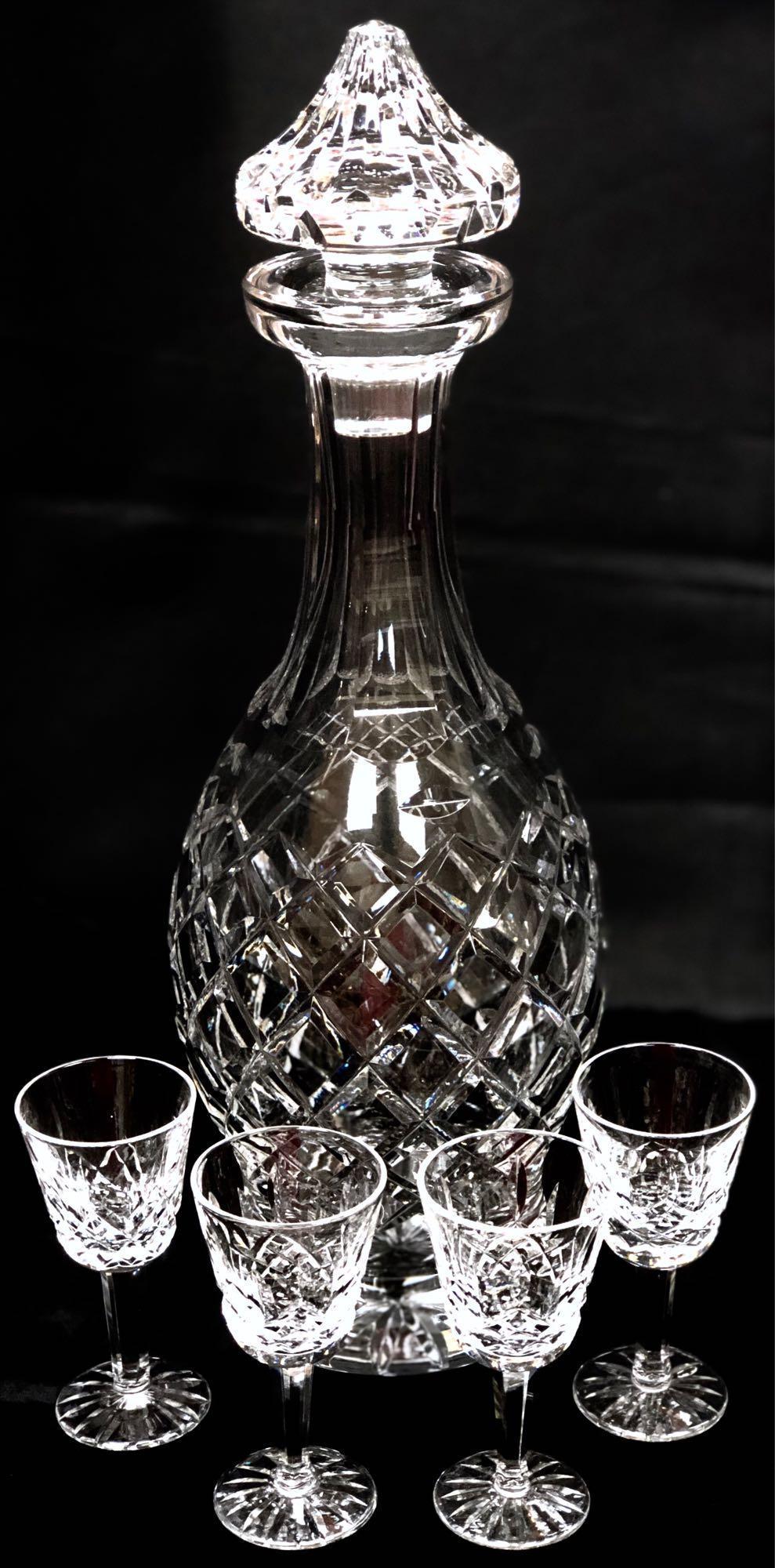 Waterford Decanter & Cordial Glasses (1 of 12)