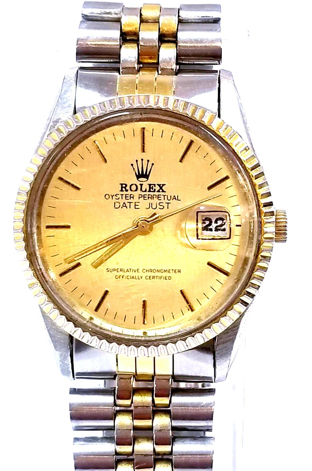 Men's Replica Rolex Date Just Watch: Men's Replica Rolex Date Just Watch, Oyster Perpetual Stainless Steel