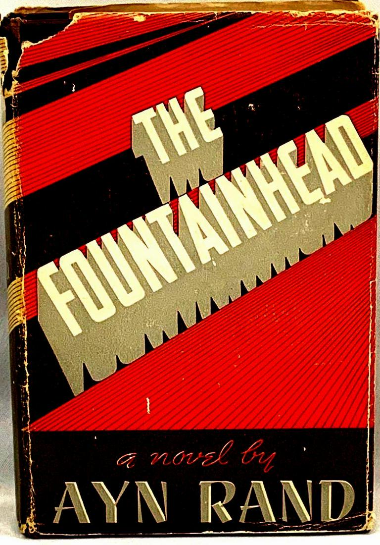 Ayn Rand The Fountainhead 1st Edition 1943 (1 of 2)