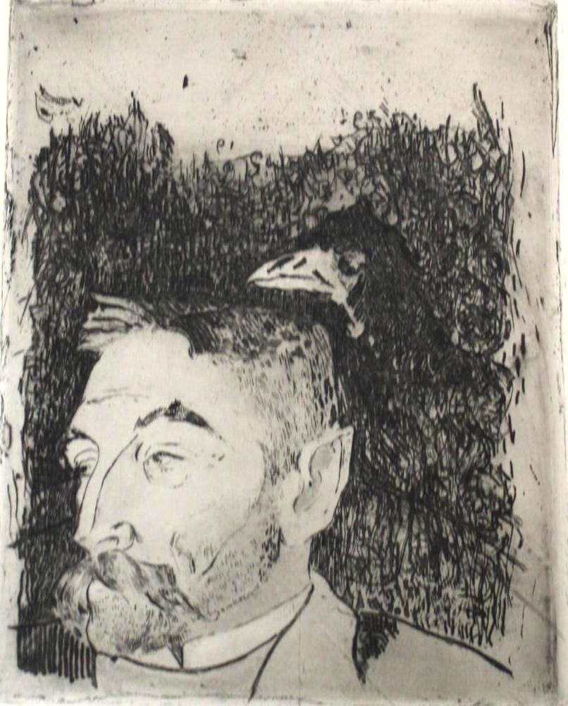 Portrait of Stephane Mallarme (1 of 5)