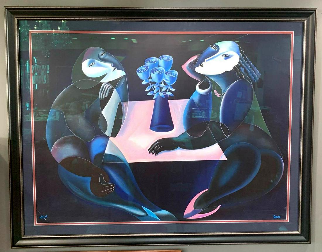 Table Of Negotiations by Yuri Yuroz (b.1956) Armenia (1 of 4)