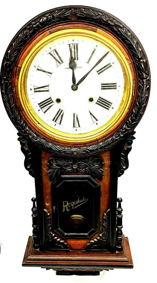 Antique Japanese Regulator Clock (1 of 4)