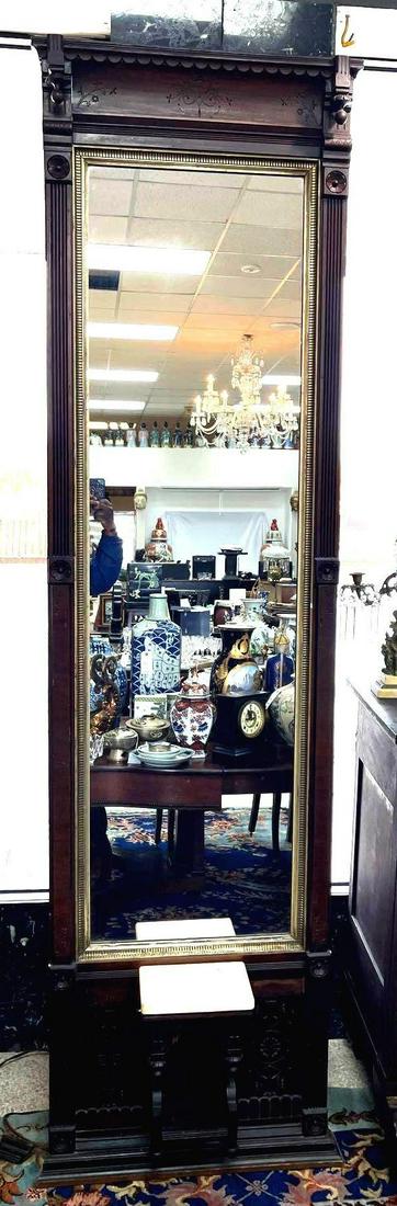 American Arts and Crafts Style  Large Full Length Pier (1 of 2)