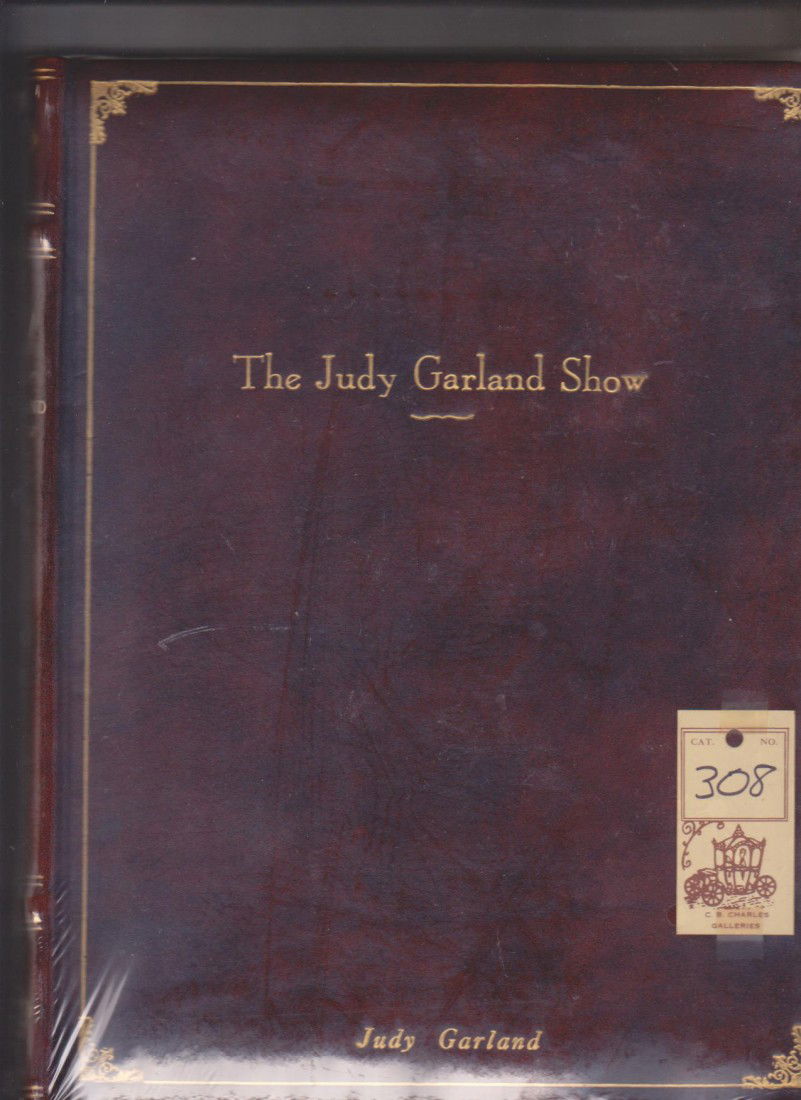 From The Judy Garland Auction Lot #308: Miss Garla: From The Judy Garland Auction Lot #308: Miss Garland's Leather Bound Script from "General Electric Presents The Judy Garland Show". Produced by Michael Sidney Luft. "Judy Garland Embossed on Cover Dat