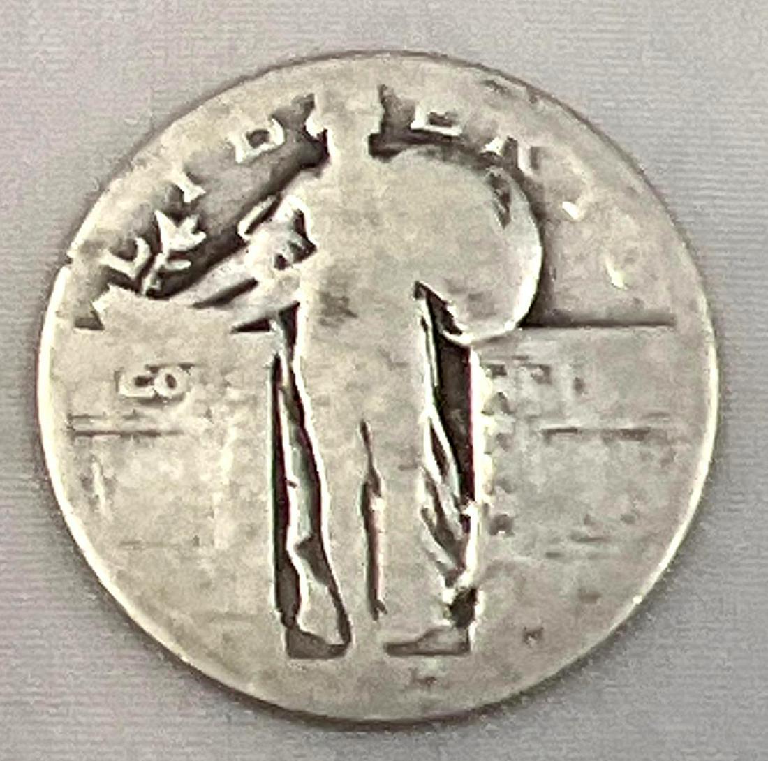 (1)1927 Standing Liberty Quarter: (1)1927 Standing Liberty Quarter