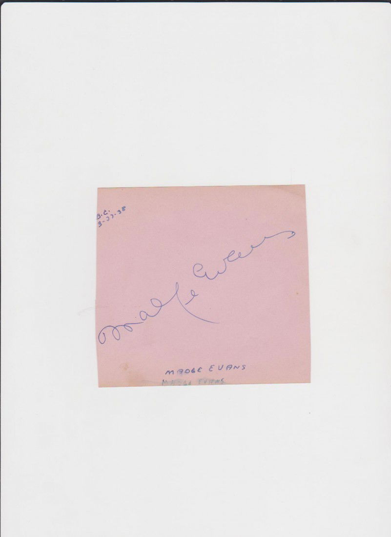 Double Sided Autograph Signature 3-27-38: Alice Br: Double Sided Autograph Signature 3-27-38: Alice Brady 1892-1993 , was an American actress who began her career in the silent film era and survived the transition into talkies. She worked up until six