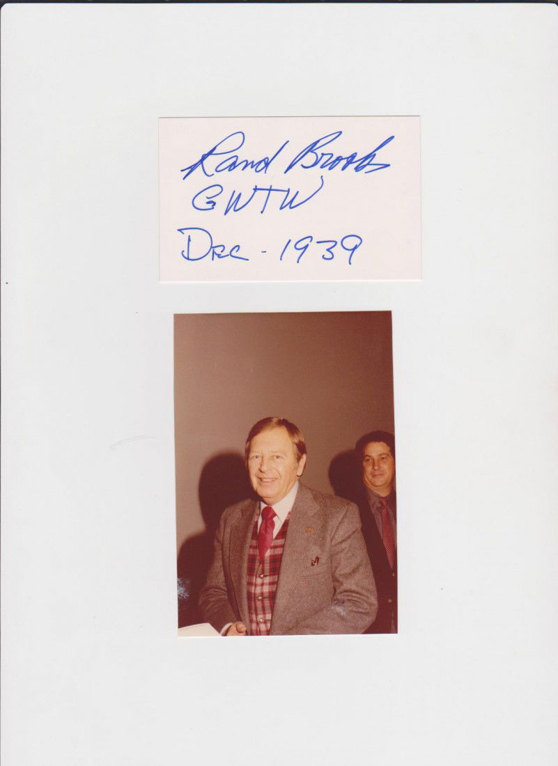 Rand Brooks 1918-1933 played Charles Hamilton in 1: Rand Brooks 1918-1933 played Charles Hamilton in 1939 Gone With The Wind
