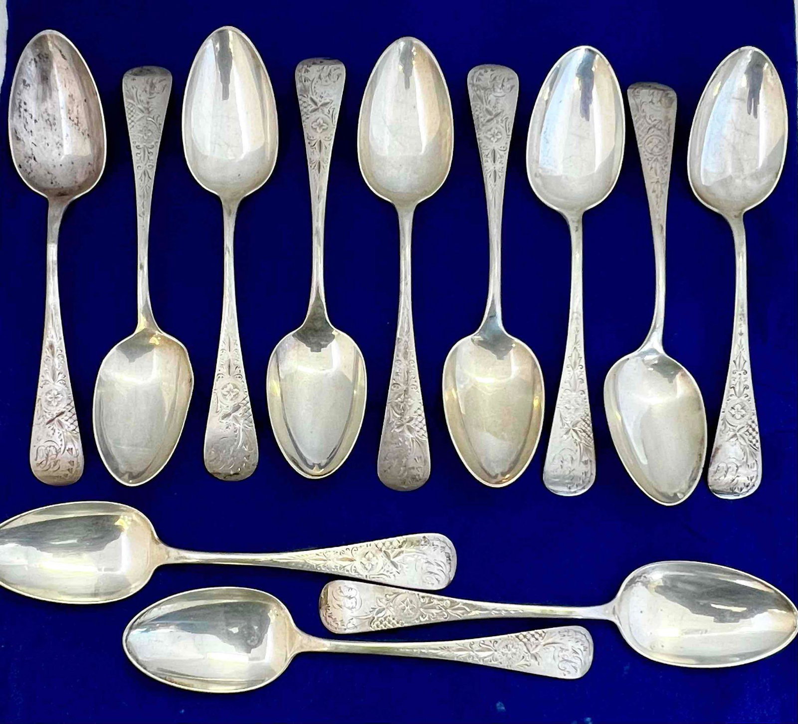 Twelve Bailey Banks & Biddle Sterling Silver Spoons (1 of 3)