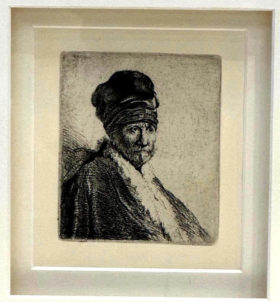 Rembrandt Van Rijn Etching (1 of 3)