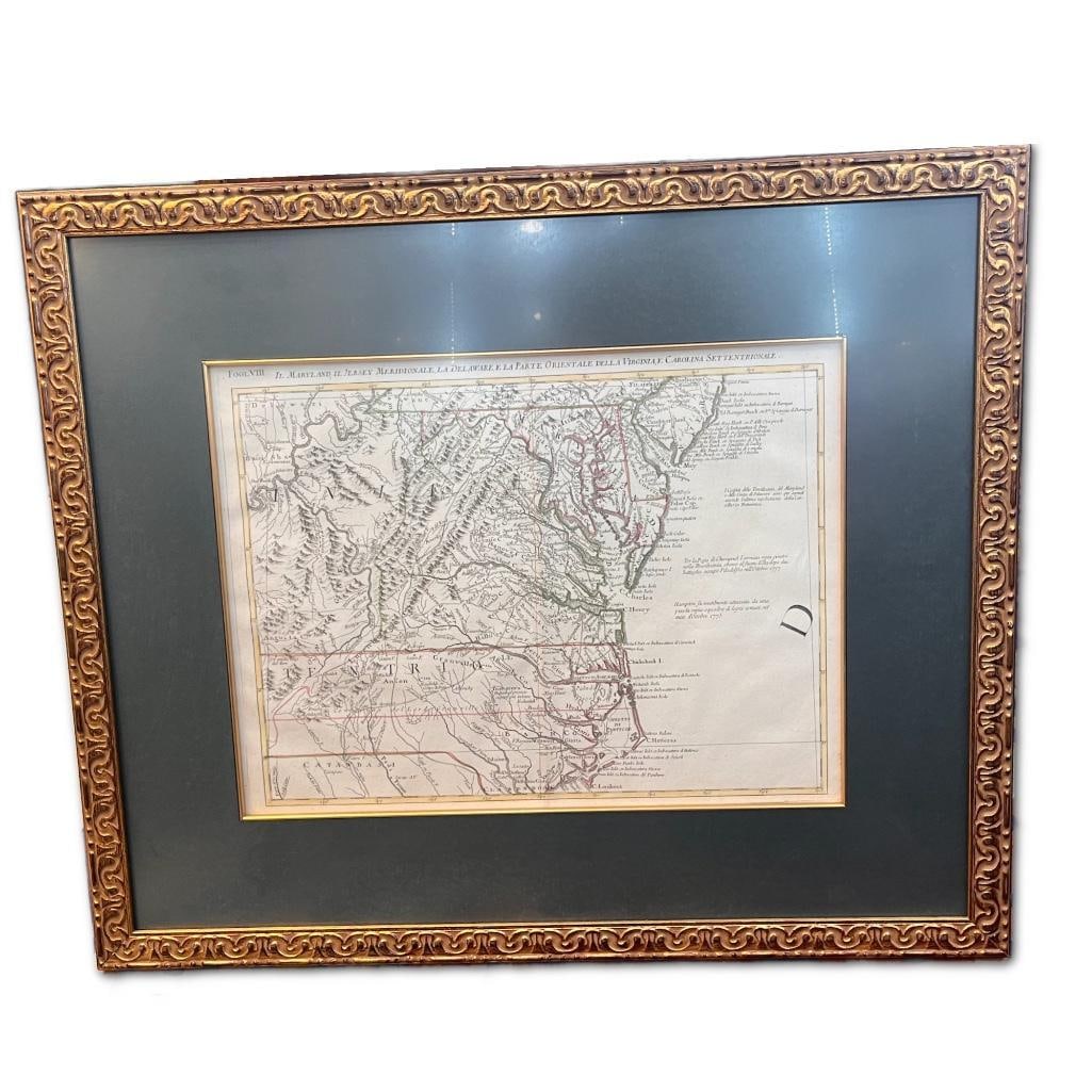 Antique Colonial Map Of The Southern British Colonies (1 of 1)