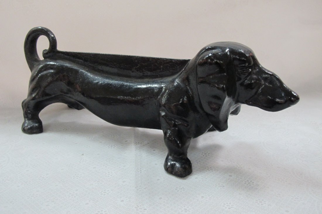 Cast Iron Daschund Door Stop: Cast Iron Daschund Door Stop