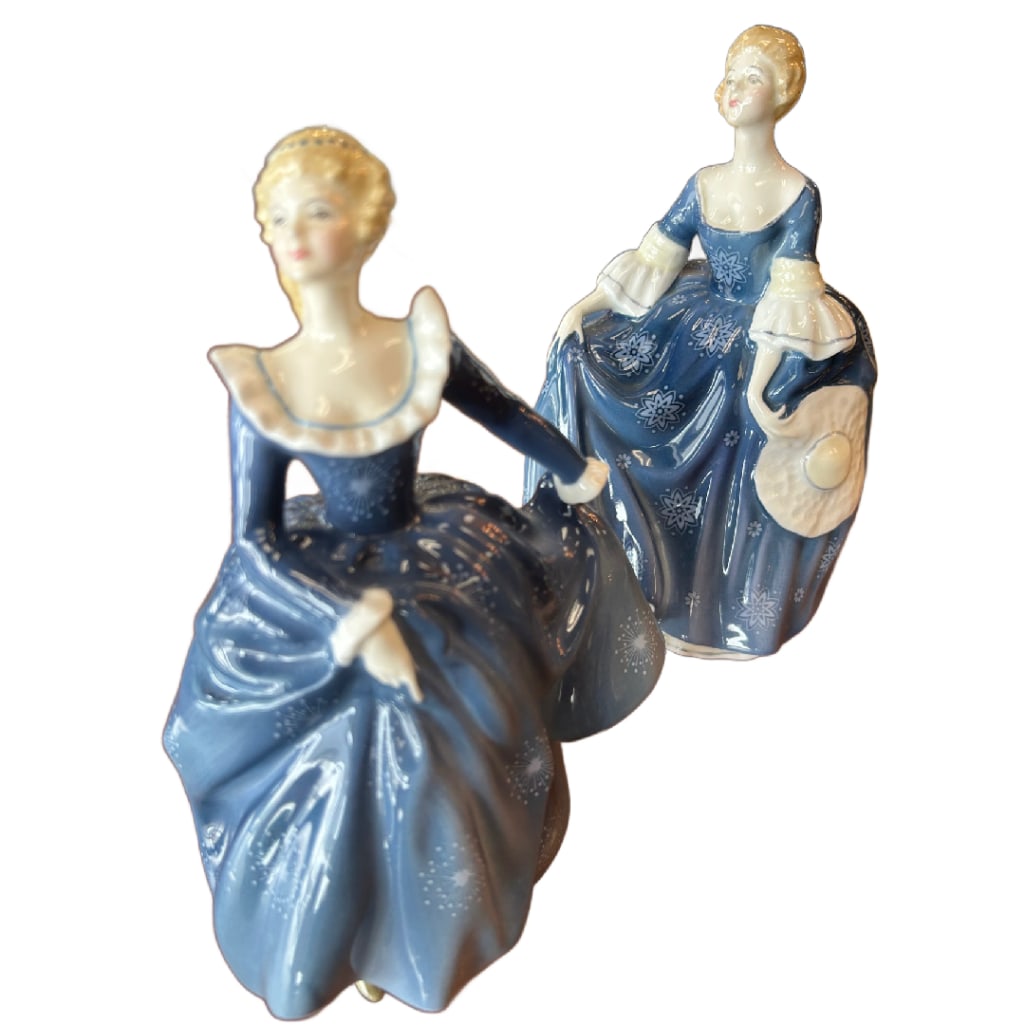 Pair of Vintage Royal Doulton Figurines (1 of 5)