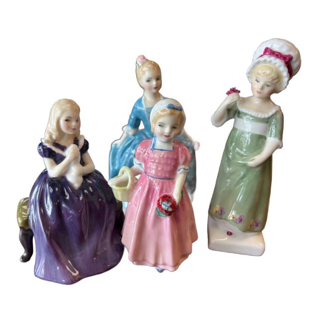 Group of Royal Doulton Girl Figurines (1 of 5)