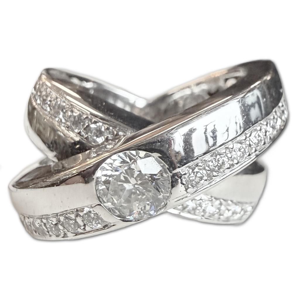 18K White Gold Diamond Ring (1 of 1)