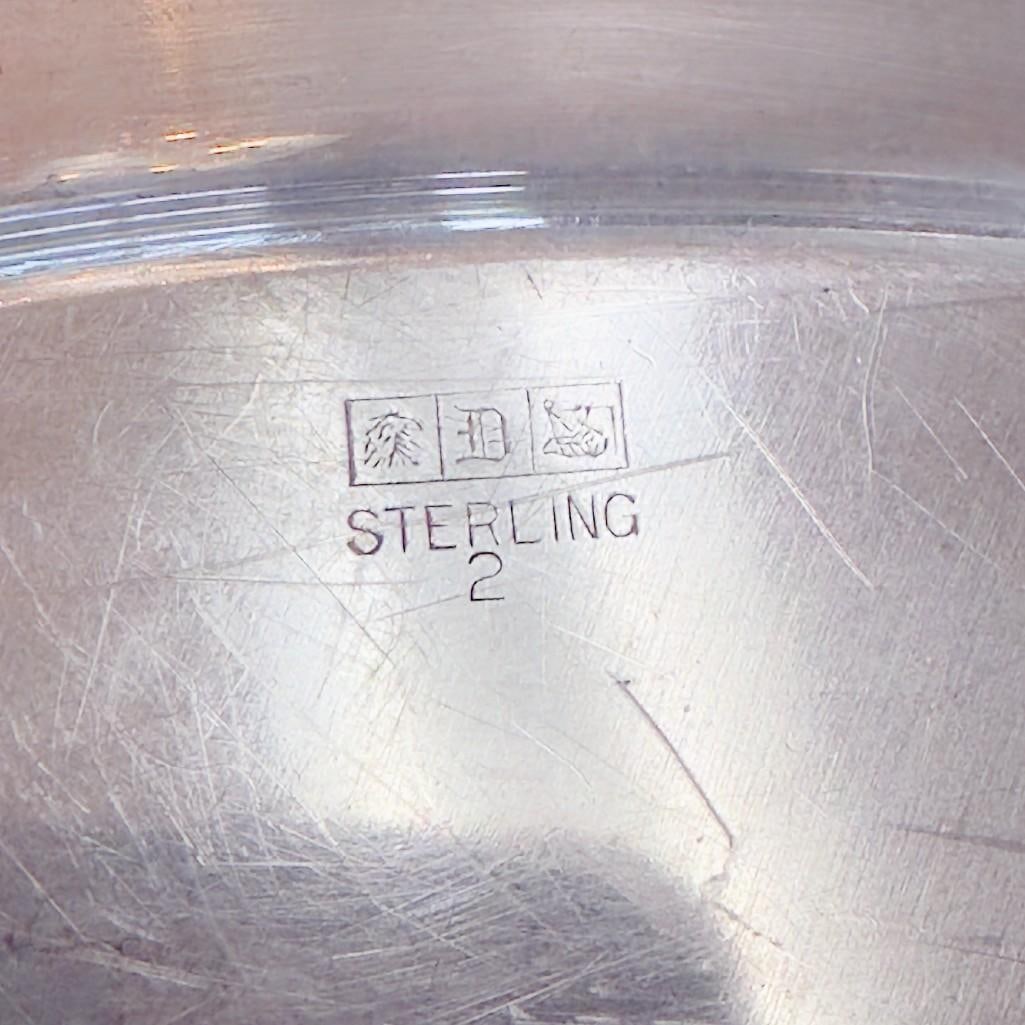 Sterling Silver Round Platter - 3