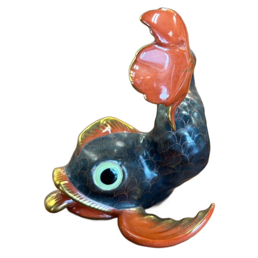 Herend Koi Fish Figurine - 2