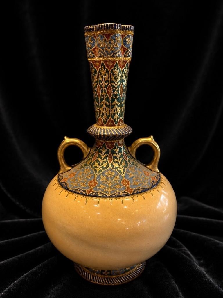 Royal Bonn Ceramic Vase by Franz Anton Mehlem (1 of 5)