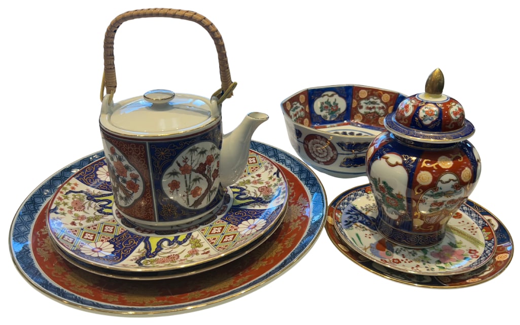 Large Collection of Imariware, Gold Imari, and Imari-Style Porcelain (1 of 8)