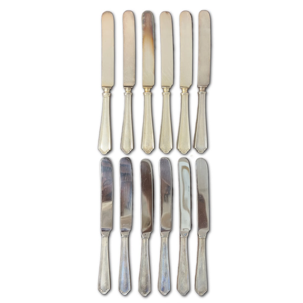 Wallace Silversmith Co Sterling Silver Flatware Set - 4