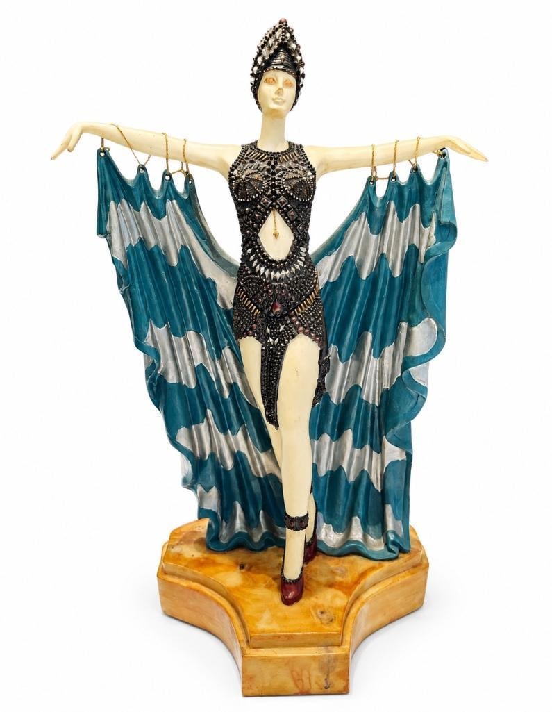 Resin Reproduction of Demétre Chiparus’ “Semiramis" (1 of 6)