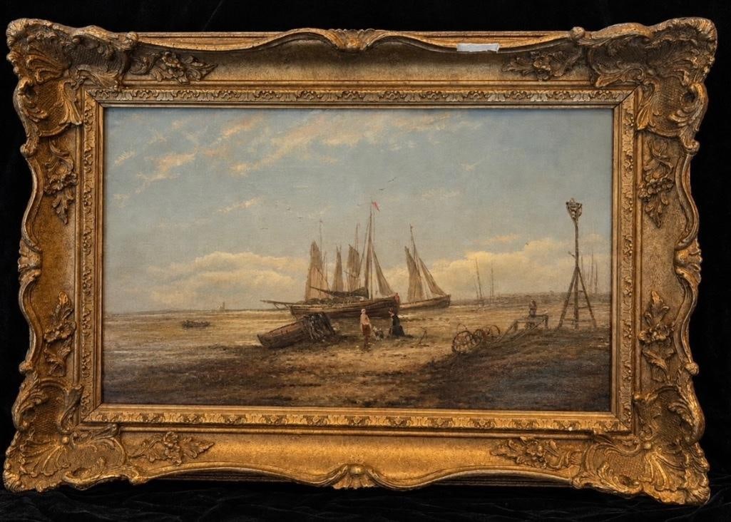 Coastal Scene by William Joseph Shayer 1811-1892 (1 of 6)