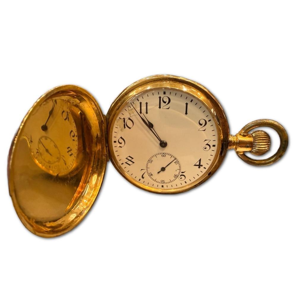 Antique 14k Gold Pocket Watch (1 of 4)