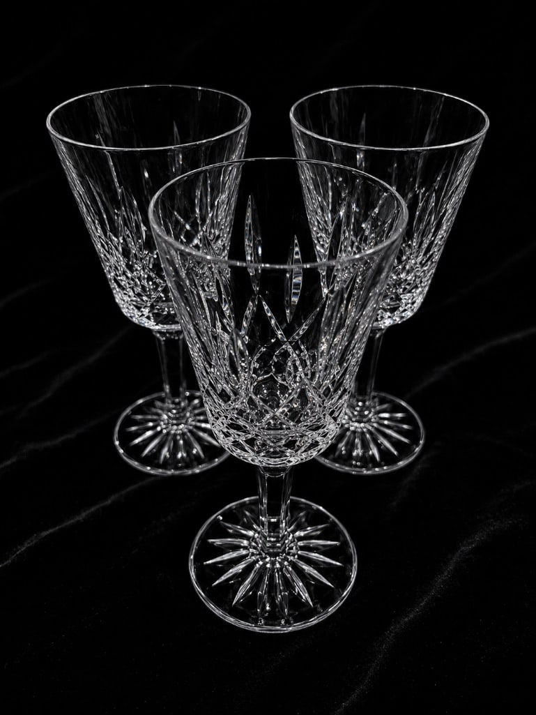 Collection of Irish Waterford Crystal Lismore Pattern Sherry/Cordial Glasses (1 of 3)