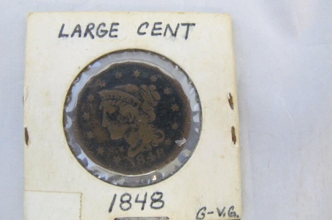 1848 Large Cent: 1848 Large Cent