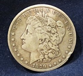 1879 Morgan Silver Dollar: 1879 Morgan Silver Dollar