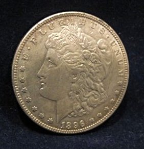 1896 Morgan Silver Dollar: 1896 Morgan Silver Dollar