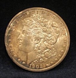 1902 O Morgan Silver Dollar: 1902 O Morgan Silver Dollar