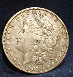 1902 Morgan Silver Dollar: 1902 Morgan Silver Dollar