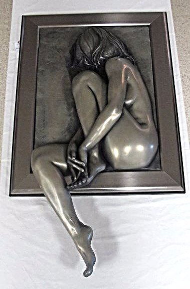 Stainless Steel Wall Relief Sculpture by Bill Mack, (1 of 5)