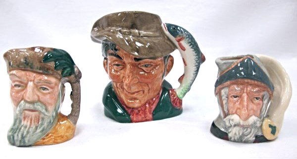 Collection of Royal Doulton Toby Mugs to Include: The (1 of 7)