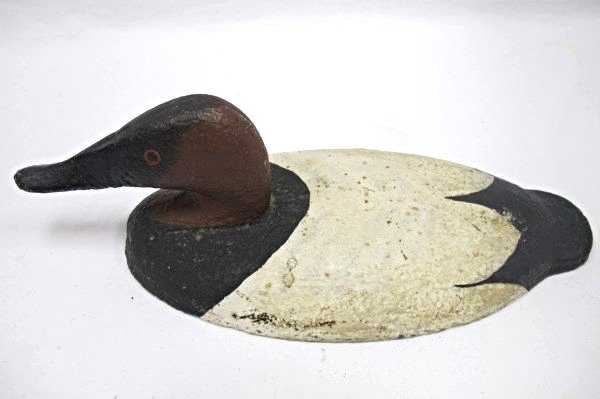 Vintage Canvasback Sinkbox: Vintage Canvasback Sinkbox