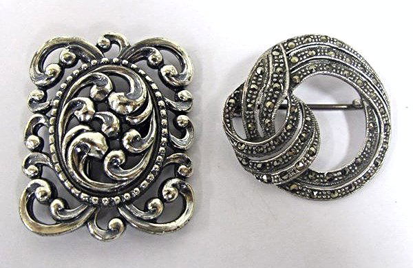 Two Sterling Silver Pins (1 of 1)